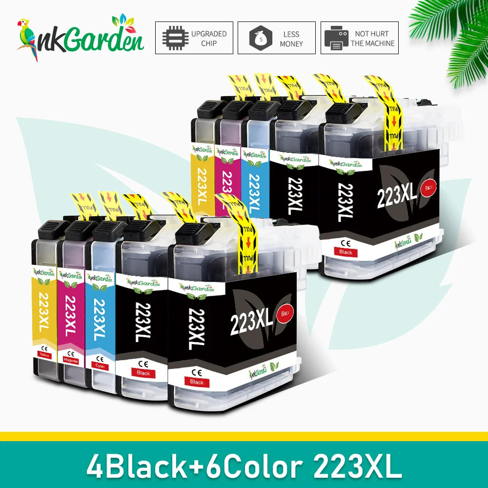 223 Cartridge Compatible For Brother LC223 LC 223XL LC Ink Cartridges DCP-J4120DW MFC-J4420DW J4620DW 4625DW Printer XL