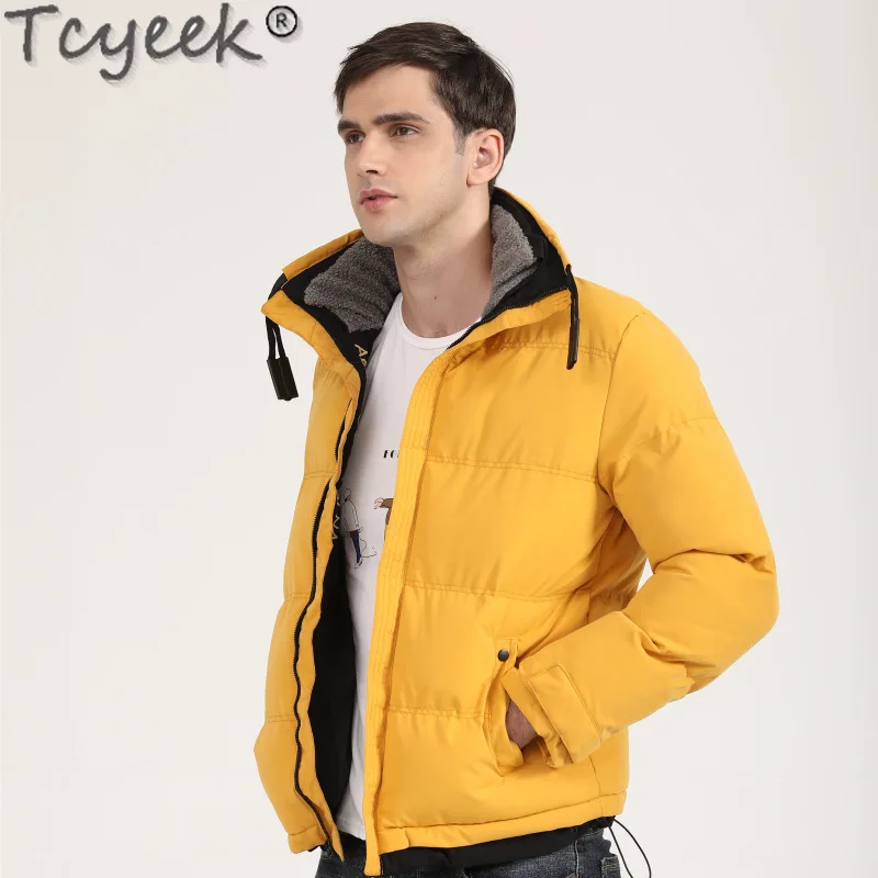 New Brand Winter Jacket for Men Clothing 2021 Streetwear Down Cotton Coat Man Bomber Men\'s Jackets Puffer Coats YYYZ5502