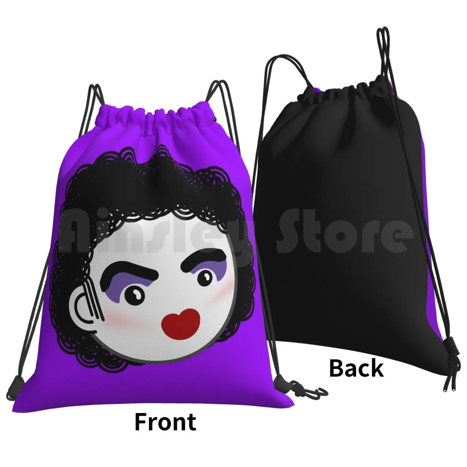 Dr. Frank N. Furter Backpack Drawstring Bag Riding Climbing Gym Bag Horror Picture Show Rhps Character Halloween Costume