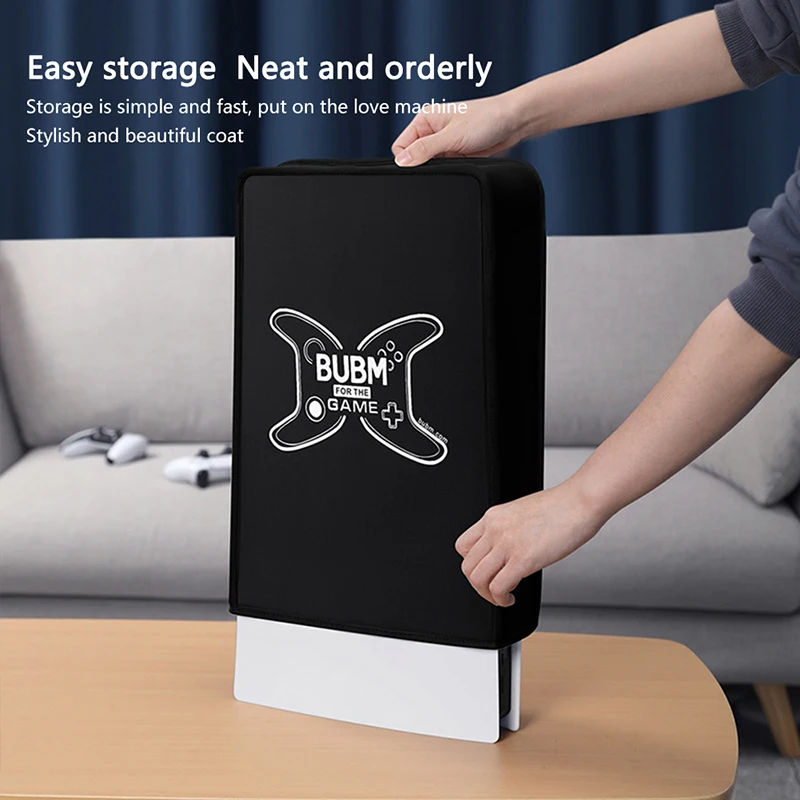 Funda protectora para consola de juegos Sony PlayStation 5, carcasa exterior suave a prueba de polvo, lavable