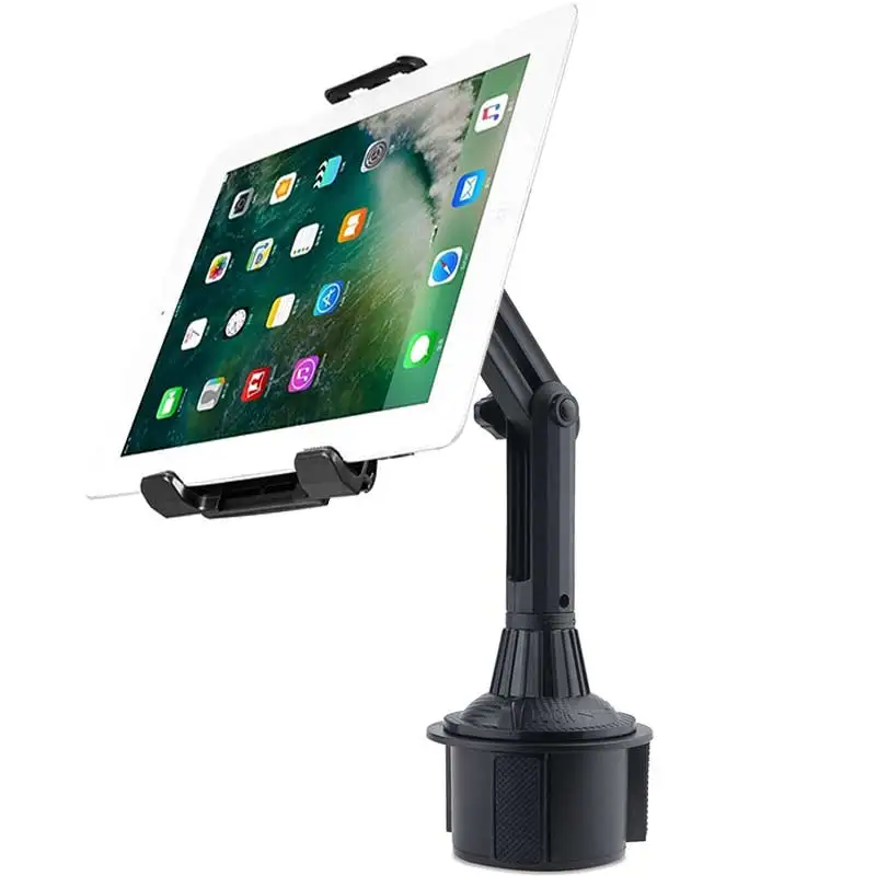 Universal Car Cup Phone Holder Tablet Stand Cellphone Holder Drink Bottle iPad Mount Support Smartphone Mobile Phone Pad 11 inch