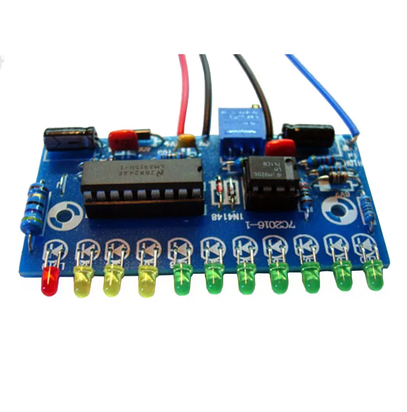 LM3915 10 Светодиодный индикатор уровня звука измеритель VU предусилитель усилитель мощности указывает DIY LM3915 10 Светодиодный индикатор уровня звука измеритель VU предусилитель усилитель мощности указывает DIY