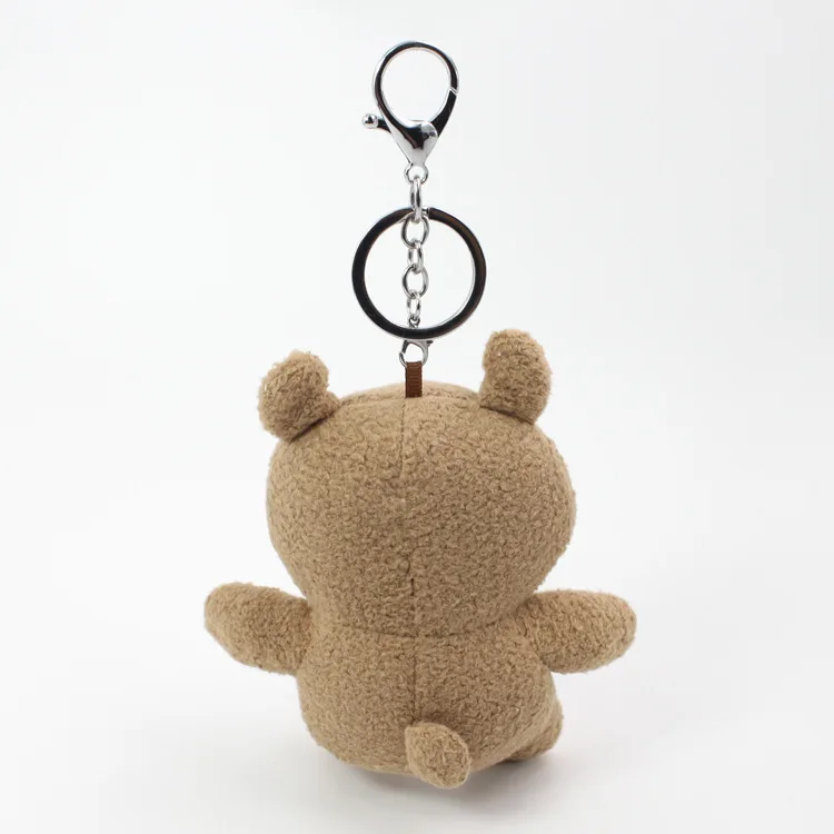 小さな女の子のためのクマのぬいぐるみ,10 cm,ハンドバッグ,キーホルダー,ペンダント,誕生日プレゼント,ウェディングギフト