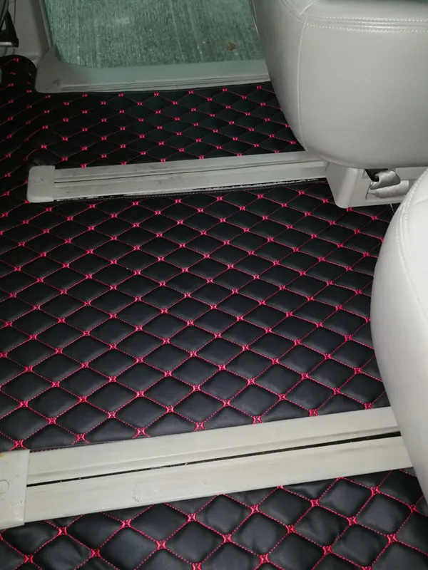 High quality! Custom full set car floor mats for Right Hand Drive Toyota Noah R70 R60 2013-2001 7 8 seats waterproof car carpets