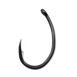 Carp Fishing Hooks For Hair Rigs Coating Curve Shank Crank Barbed KRANK Wide Gape Choddy Made In Japan for Hair Rigs Boilies