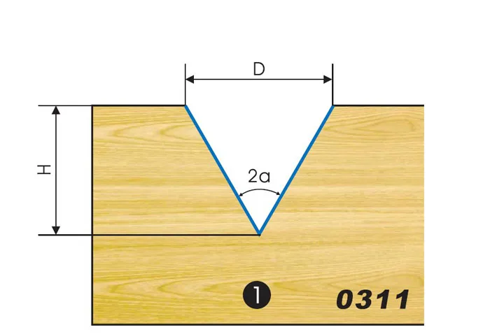 Gỗ Phay Cnc Bit Cho Vẽ V Loại