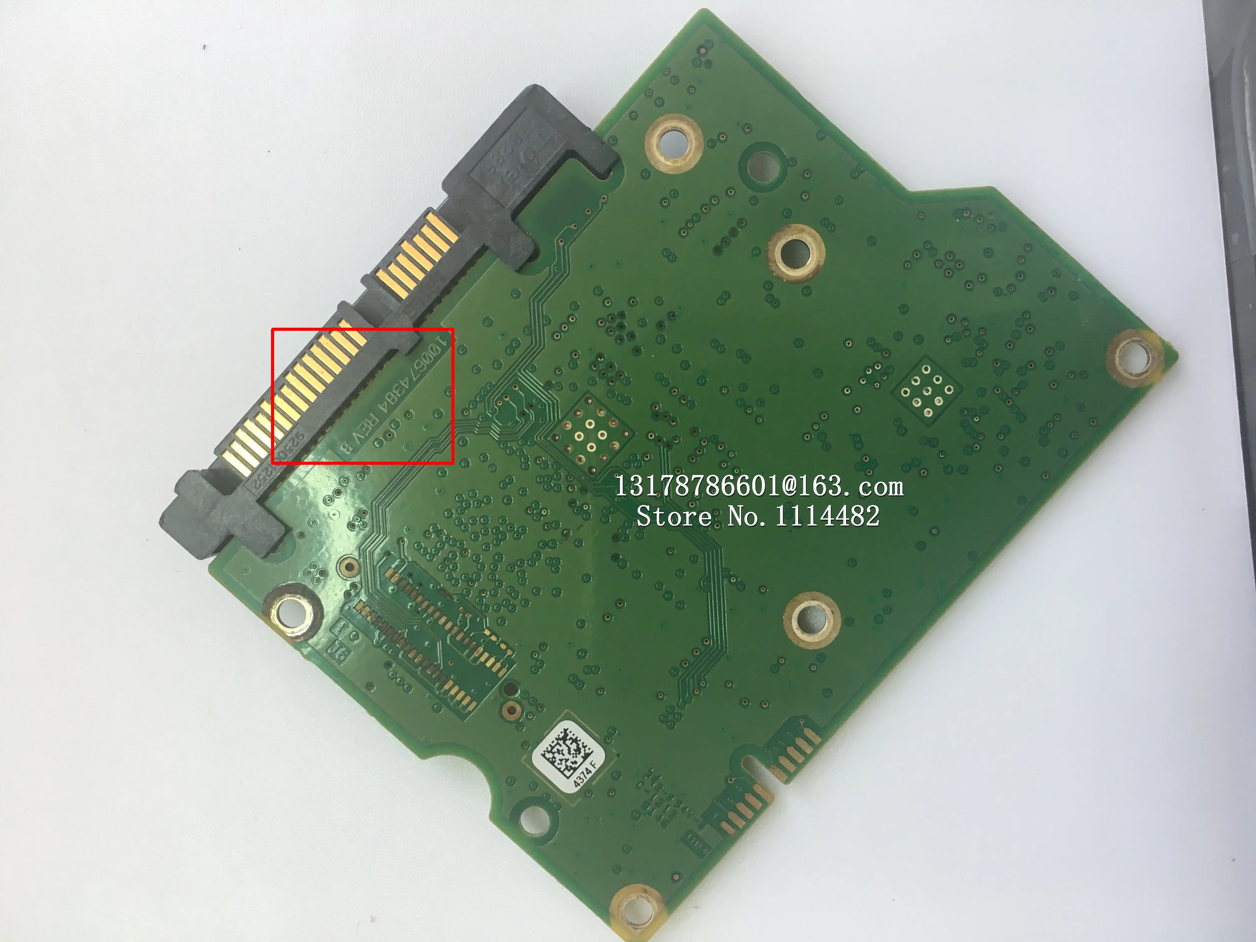 

100674384 REV A PCB logic board printed circuit board 100674384 REV A Pipeline HD ST1000VM002 100674384 REV A B C D