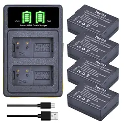 DMW-BLC12PP DMW-BLC12 Battery&Dual Charger for Panasonic Lumix DMC-G7,DMC-G85,DMC-G95,DMC-FZ1000,DC-FZ1000 II,DMC-GH2,DMC-G5