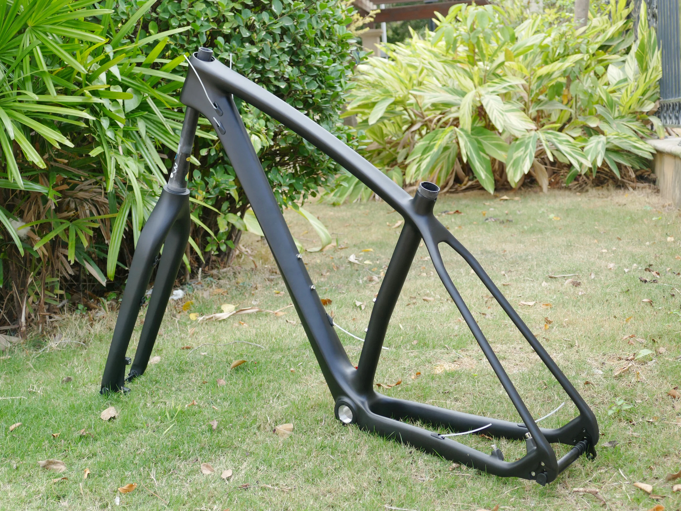 Full Carbon Fiber UD Matt Disc Brake Frame Mountain Bike Bicycle Cycling 29ER MTB Frame  & Fork  (  15