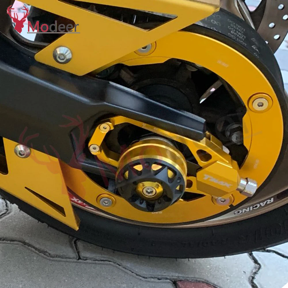야마하 TMAX 530 T MAX 2012 2013 2014 2015 2016 오토바이 부품, 낙하 보호, 전방 및 후방 액슬 슬라이더, 1 쌍