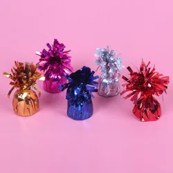 Color Gravity Block Aluminum Film Foil Balloons Weights Valentine's Day Mariage Baby Shower Birthday Party Supplies Accessories