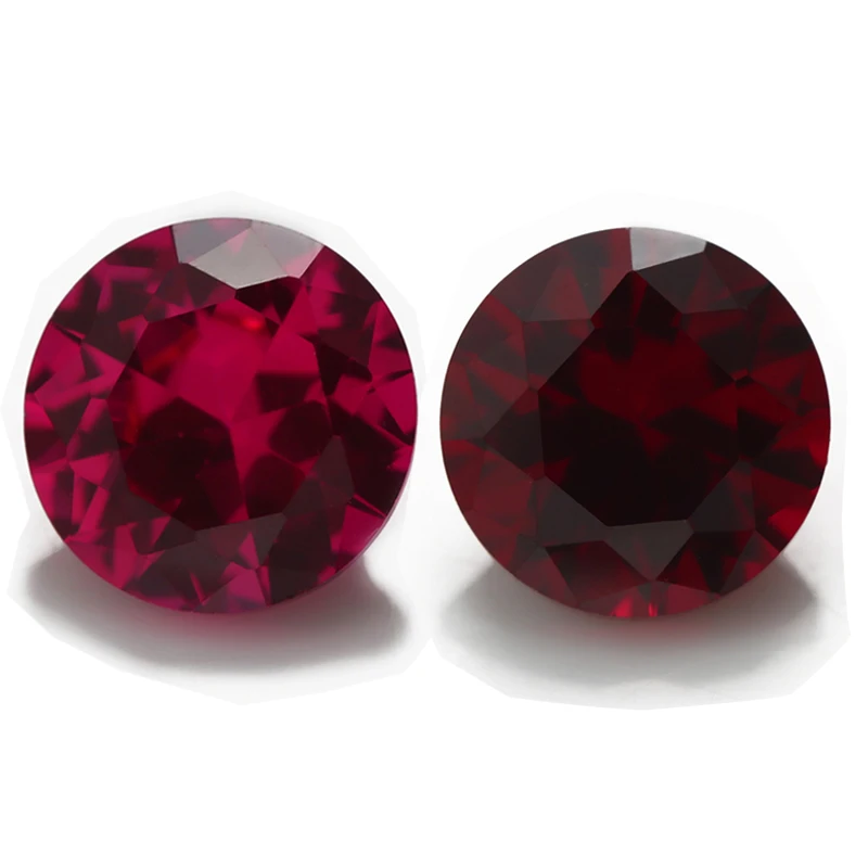 

Size 3.25mm~10mm Round Cut 5# 8# Color Synthetic Corundum Stone For Jewelry