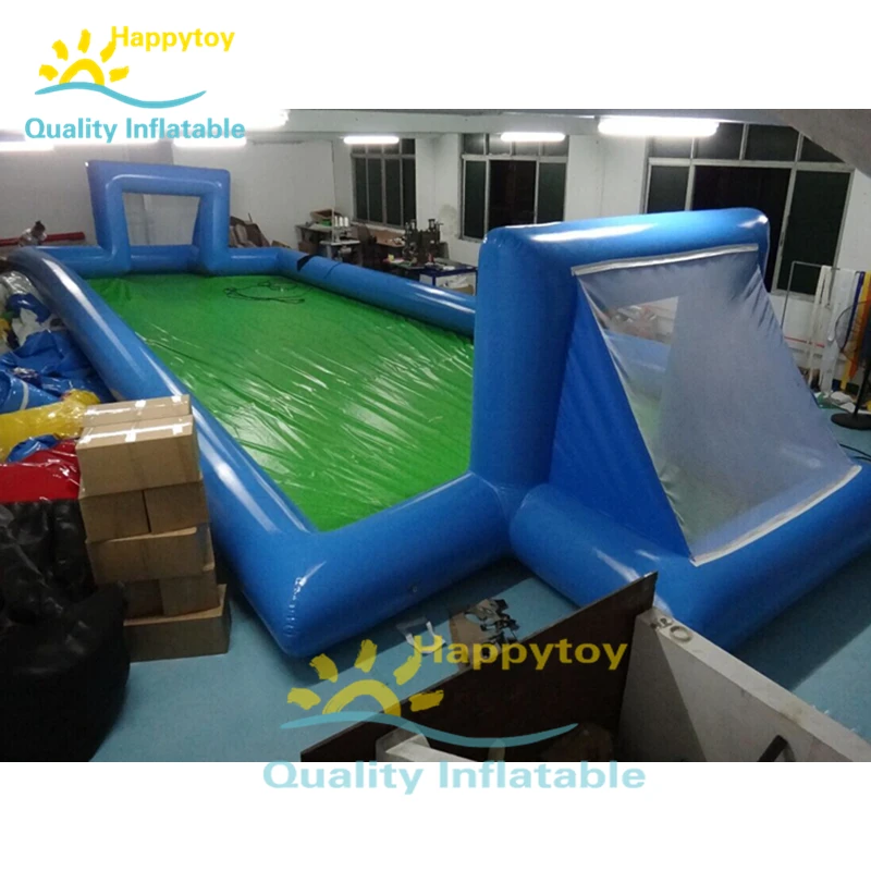 

Carnival Sports Games Football Pitch Kids Inflatable Soap Football Field