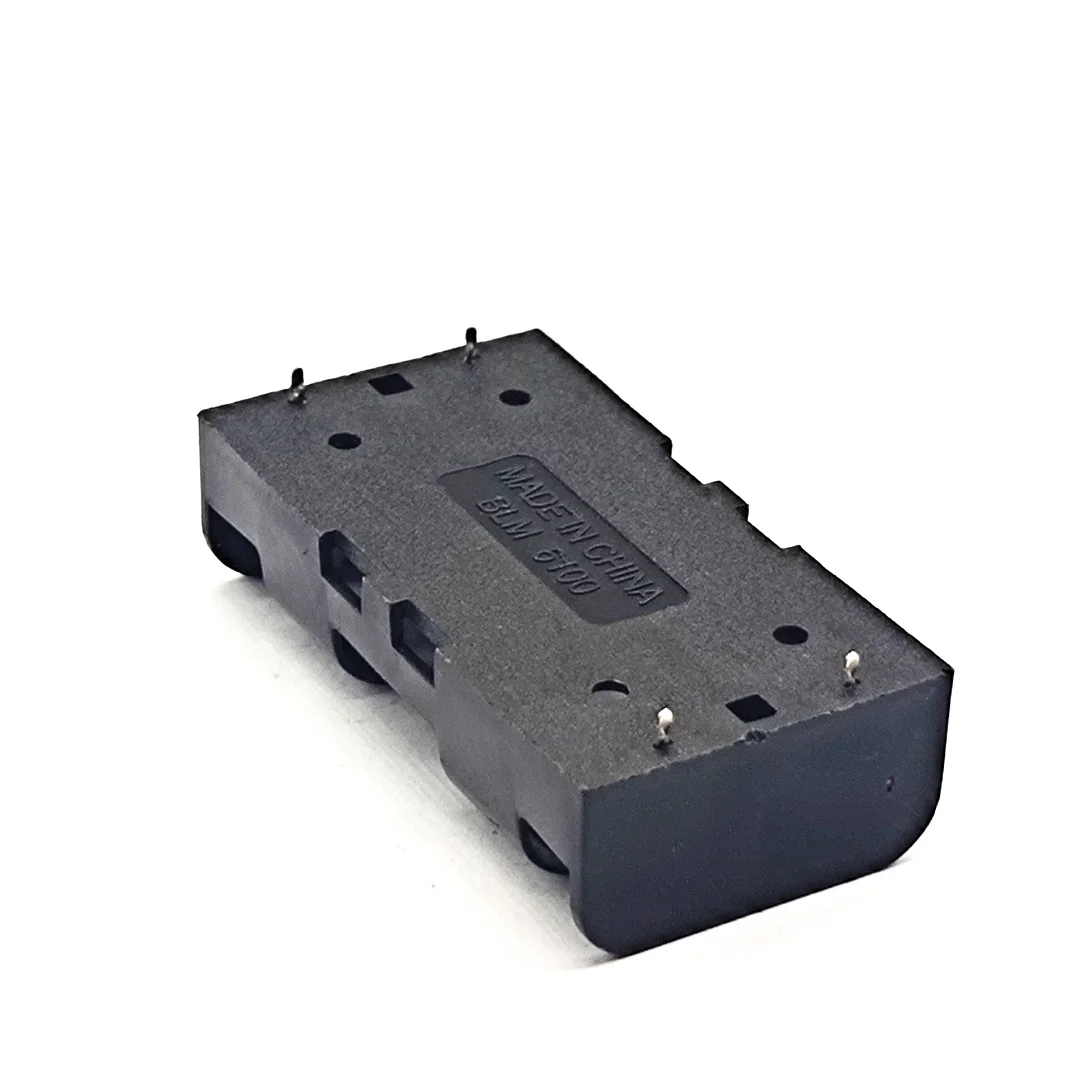 2 supports de piles AA, boîtier de rangement de piles AA, support de boîte AA, bricolage avec 2 fentes, livraison directe