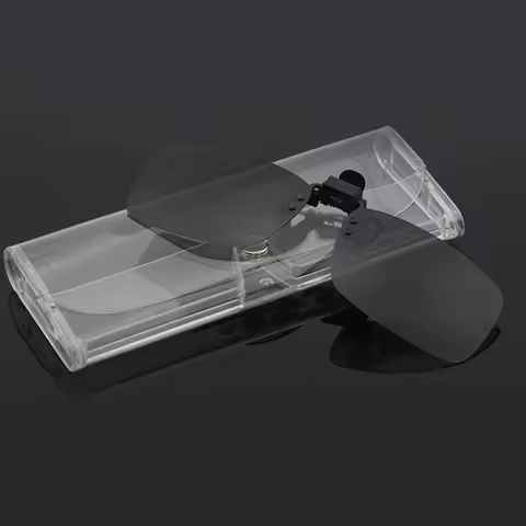 Stylish Transparent Eye Glasses Sunglasses Soft Case Box Portable Protector Holder