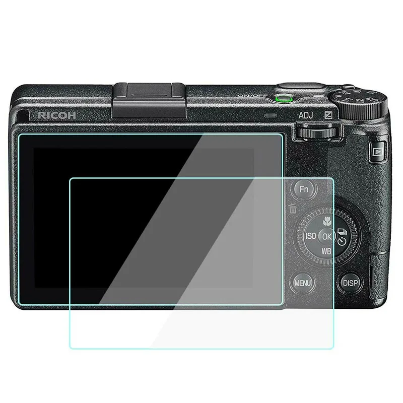 

2PCS Tempered Glass Screen Protector Film for Ricoh GR/GRII /GRIII Camera