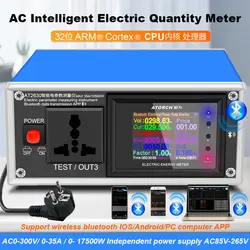 AT2630 AC Ammeter Voltmeter Digital Wattmeter Socket Electric USB Tester Voltage Current Multimeter Power Meter Charge Indicator