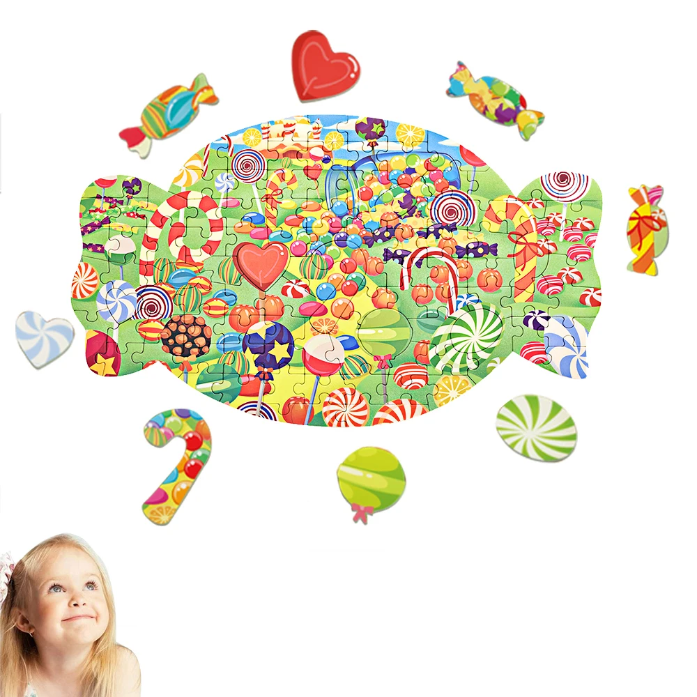 Hahowa Animal Jigsaw Puzzle Pieces Dinosaurs Whale City Travel Puzzles Children Games Educational Toys Christmas Gifts For Kids