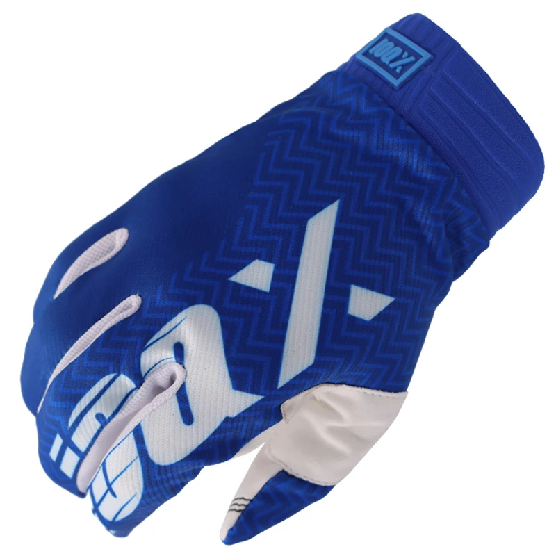 

IOQX MX Racing Raner Blue White MBX MTB Enduro BMX Bicycle Moutain Bike Outdoors Cycling Gloves