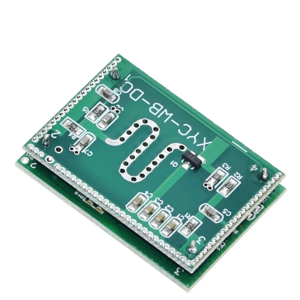 TZT 1/3PCS Stark gegen Störungen! 5,8-GHz-Mikrowellen-Radarsensor 6-9M Intelligenter Auslöseschalter Modul 3,3-20V DC für Haussteuerung – Detail 5