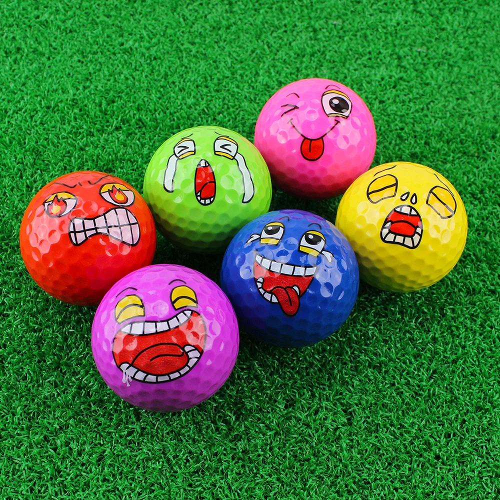 1 juego Mini novedad divertido entrenamiento bolas de Golf de colores regalo