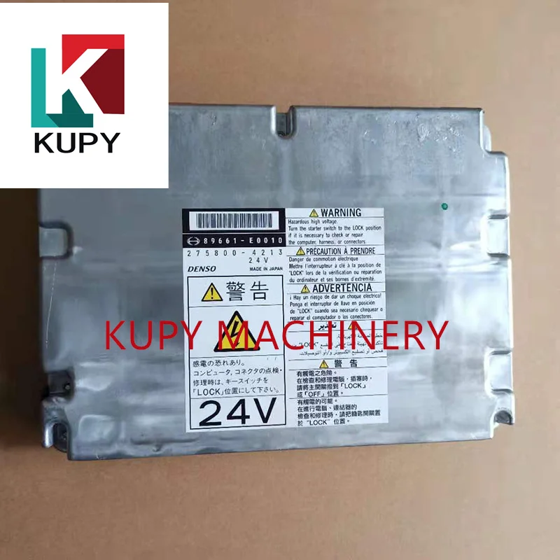 

KUPY Original SK200-8 Excavator J05E engine controller YN02P00040F1 89663-e0750a 89661-E0010 275800-4211 275800-4213