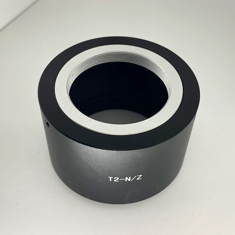 T2-Z Lens Mount Adapter Ring for T2 T Telephoto Mirror Reflex Screw Lens Telescope Microscope to Nikon Z7 Z6 Camera Body