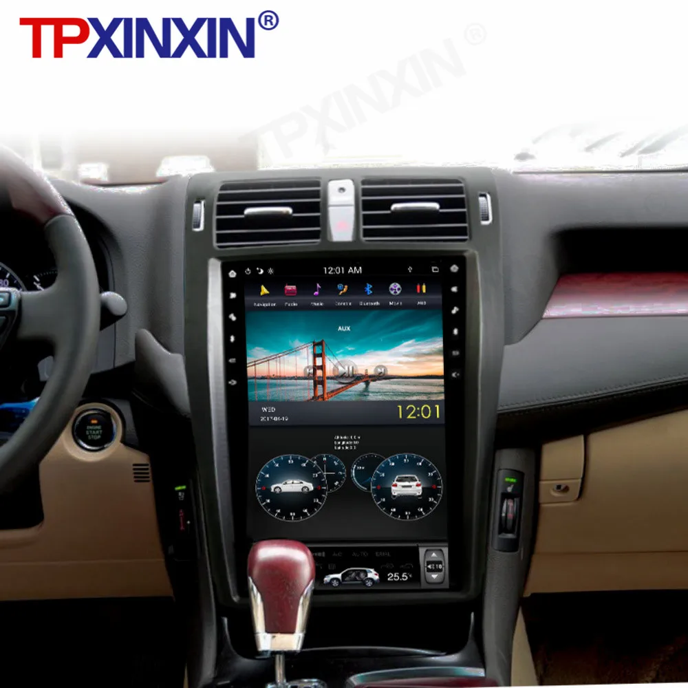 Tesla IPS Screen Android 9 Car Radio For Toyota Crown 2010 2011 - 2013 Multimedia Video DVD Player Navigation HeadUnit GPS 2din