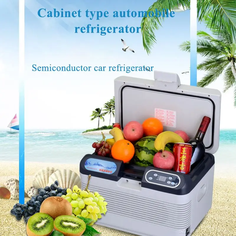 12L รถตู้เย็น72W คอมเพรสเซอร์ Cooler แบบพกพาพร้อมจอแสดงผล LED Cooling & Warming 2วิธีชาร์จสำหรับ Camping