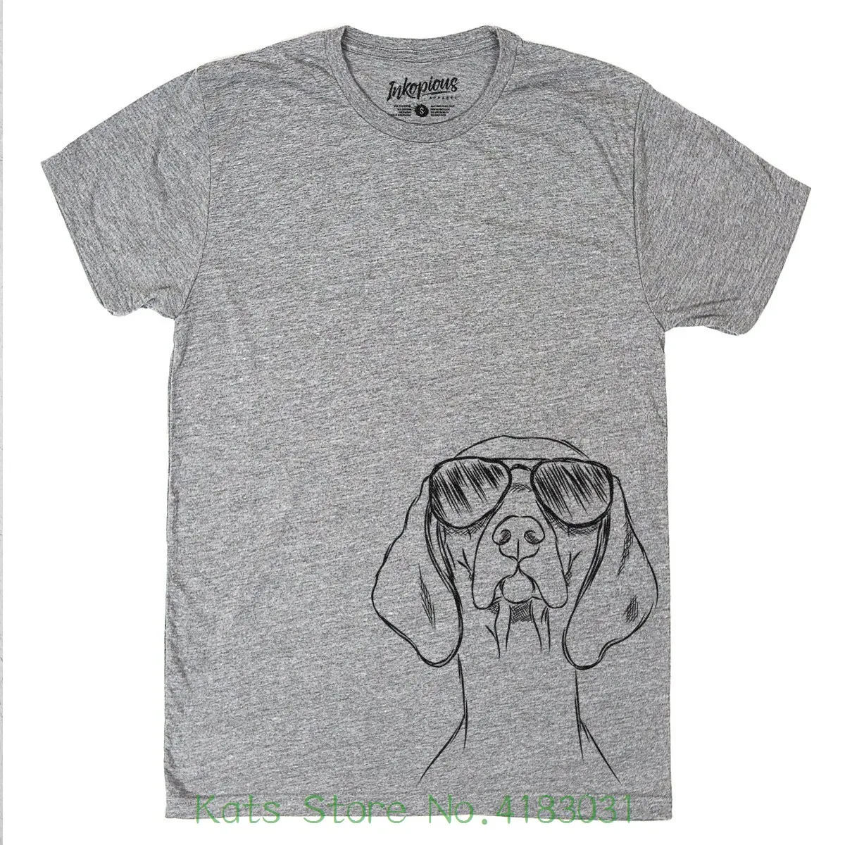 Inkopious Sawyer The Vizsla Triblend T-Shirt Short Sleeves Cotton Fashion T Shirt