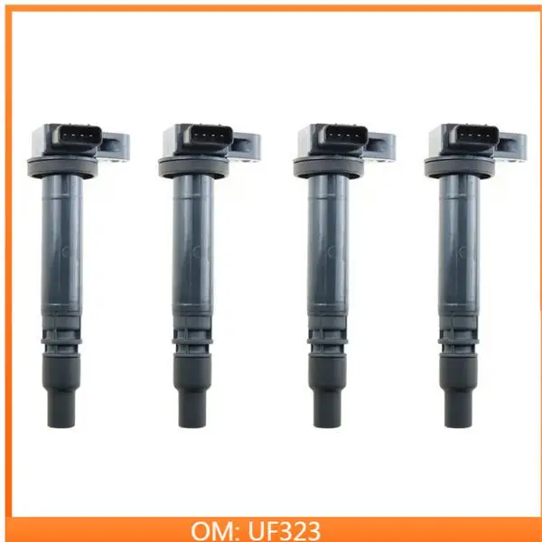 

PACK OF 4 IGNITION COIL T1117 UF323 9091902237 FOR Toyota Tacoma 2.4L 2.7L L4 HIACE IV Box Bus 4RUNNER TACOMA 2.7L 909190223