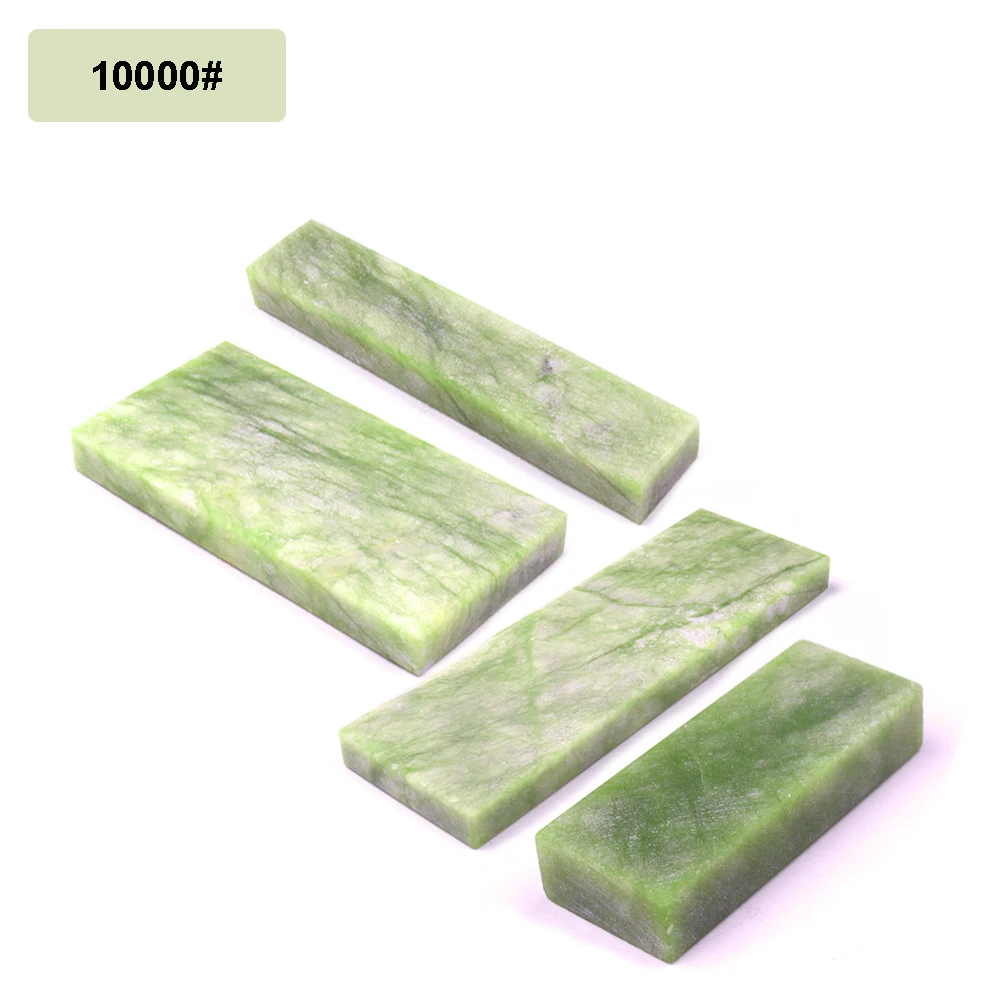 1PC 10000# Knife Sharpener Sharpening Stone Whetstone Nature Jade Oil Honing Stone Fine Grinding Stone