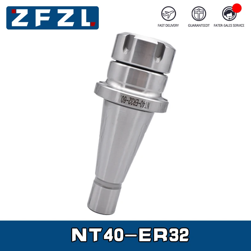 NT ER Tool Holder NT40 NT30 ER32 ER25 ER20 ER16 Collet Chuck CNC Machining Center