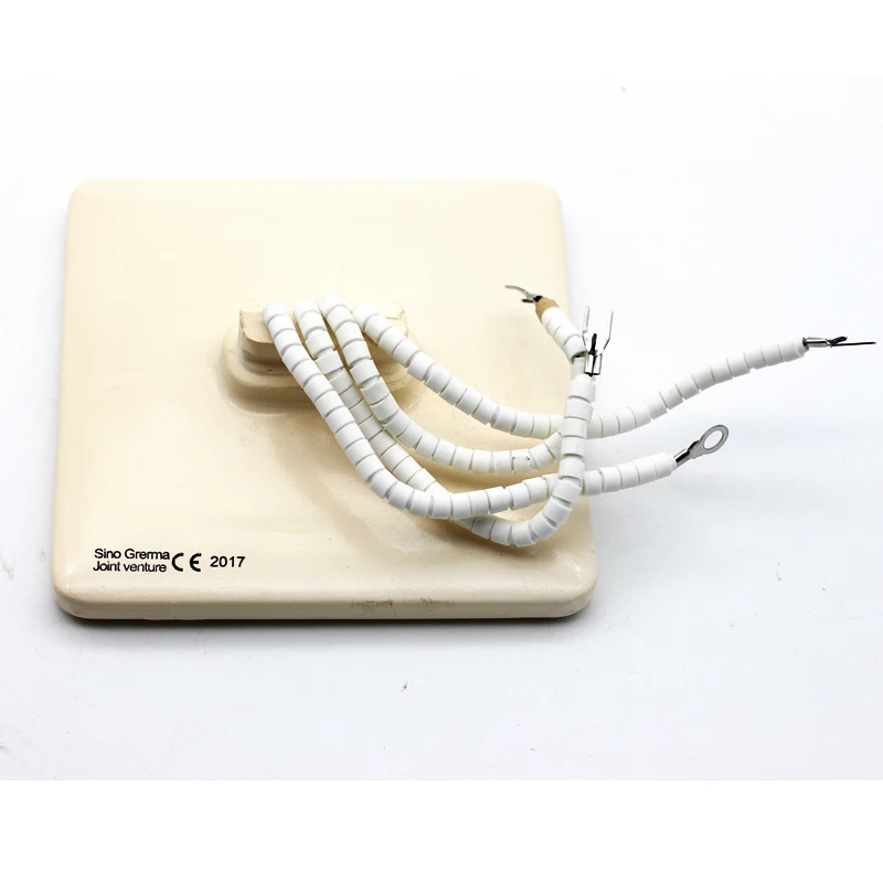 لوح تسخين سيراميك 600 وات ، لوح تسخين بالأشعة تحت الحمراء للحام ، محطة إصلاح BGA 120X120