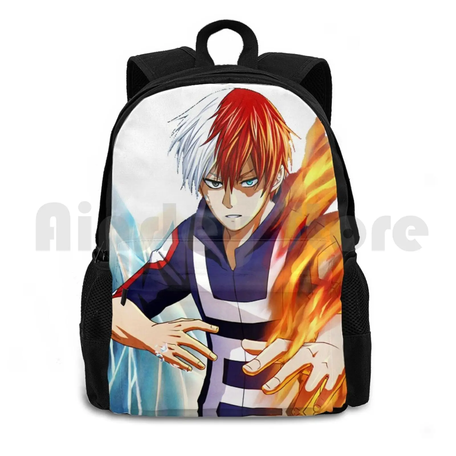 Boku No Hero Academia , Shoto Outdoor Hiking Backpack Riding Climbing Sports Bag Shoto Todoroki Boku No Heroe Academia Izue