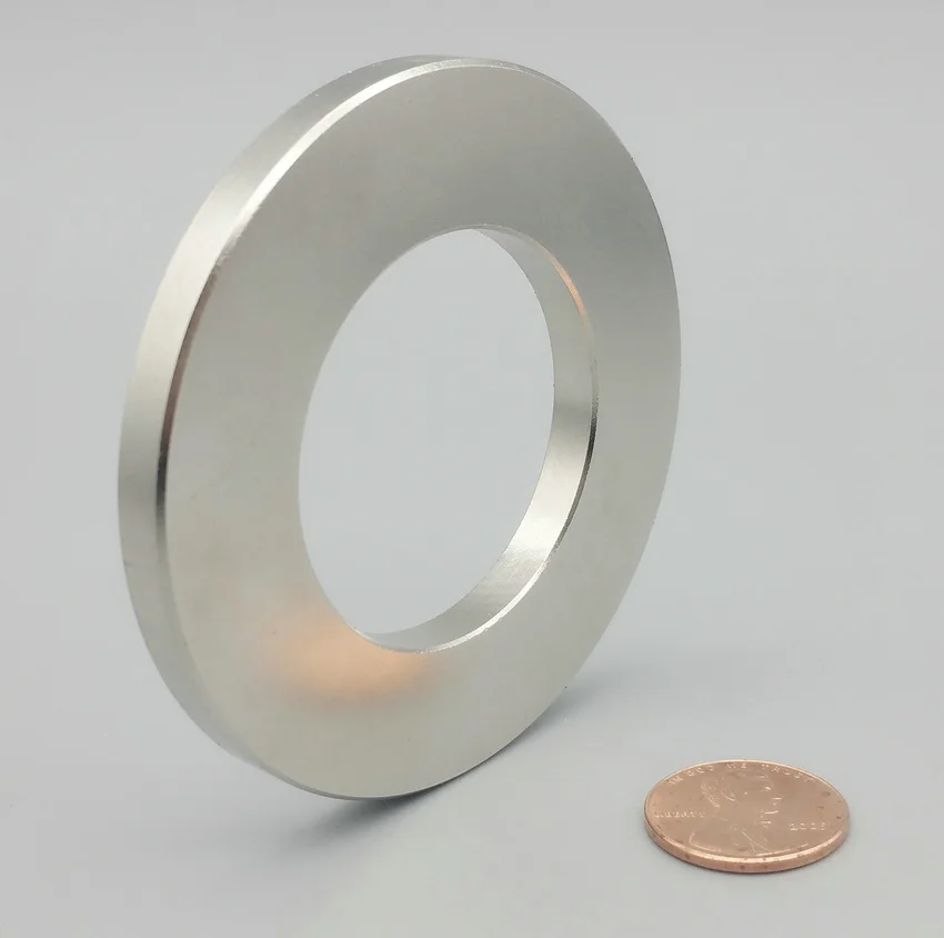 NdFeB Magnet Ring Dia. 14 15 16 50 60 70 80 100 mm Large Magnetic Ring 15 22 23 25 26 Neodymium Drop Ship