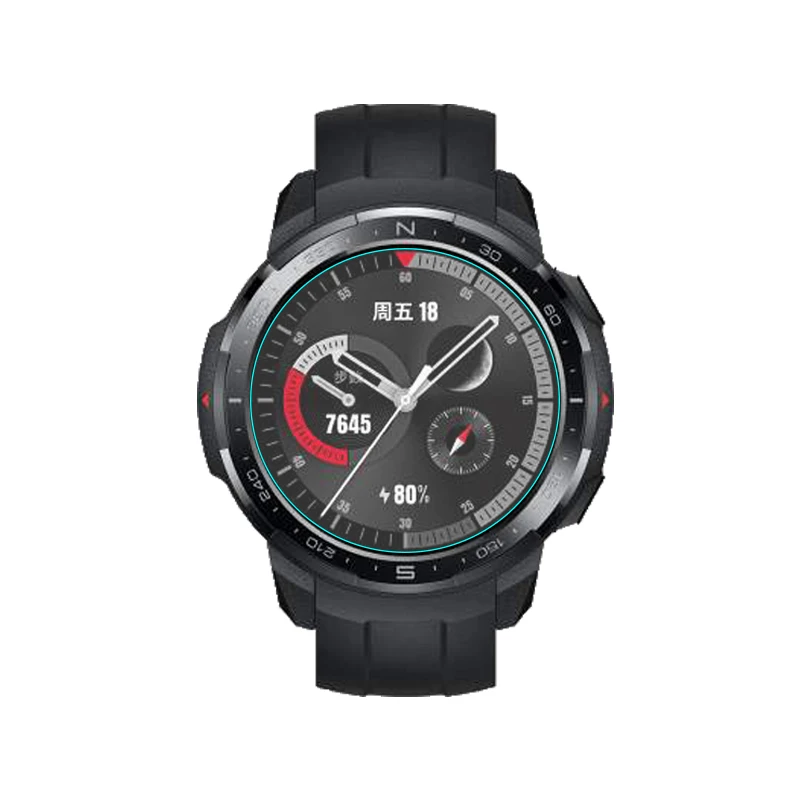 5 pezzi di vetro temperato antigraffio HD per Honor Watch GS Pro Smart Watch accessori pellicola protettiva per schermo intero