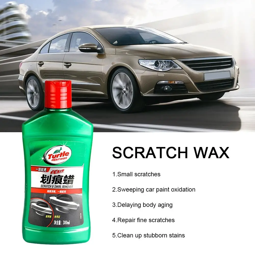 150ML/300ML Car Wax Crystal Plating Set Hard Wax Paint Care Coating Tiny Scratch Repair Maintenance Wax Polishing Wax Car Waxing