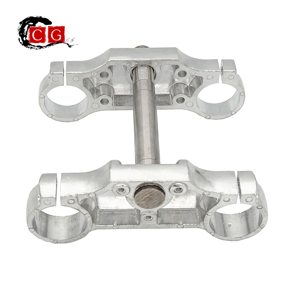 

Aluminum Motorcycle 22mm 7/8" Handlebar Riser Mount Bars 45 48MM inverted shock absorber direction device upper and lower plate