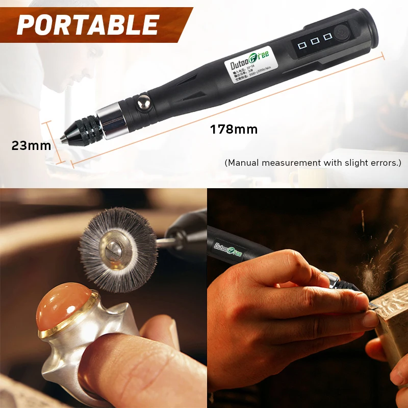 Mini Electric Rotary Drill Grinder With 288pcs Dril Bits Accessories 15000RPM Polish Sanding Tool Set Kit For Dremel Tool