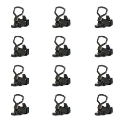 12pcs N Scale 1:160 Knuckle Coupler DIY Hooks for European Standard Model Trains Coupling HP02150