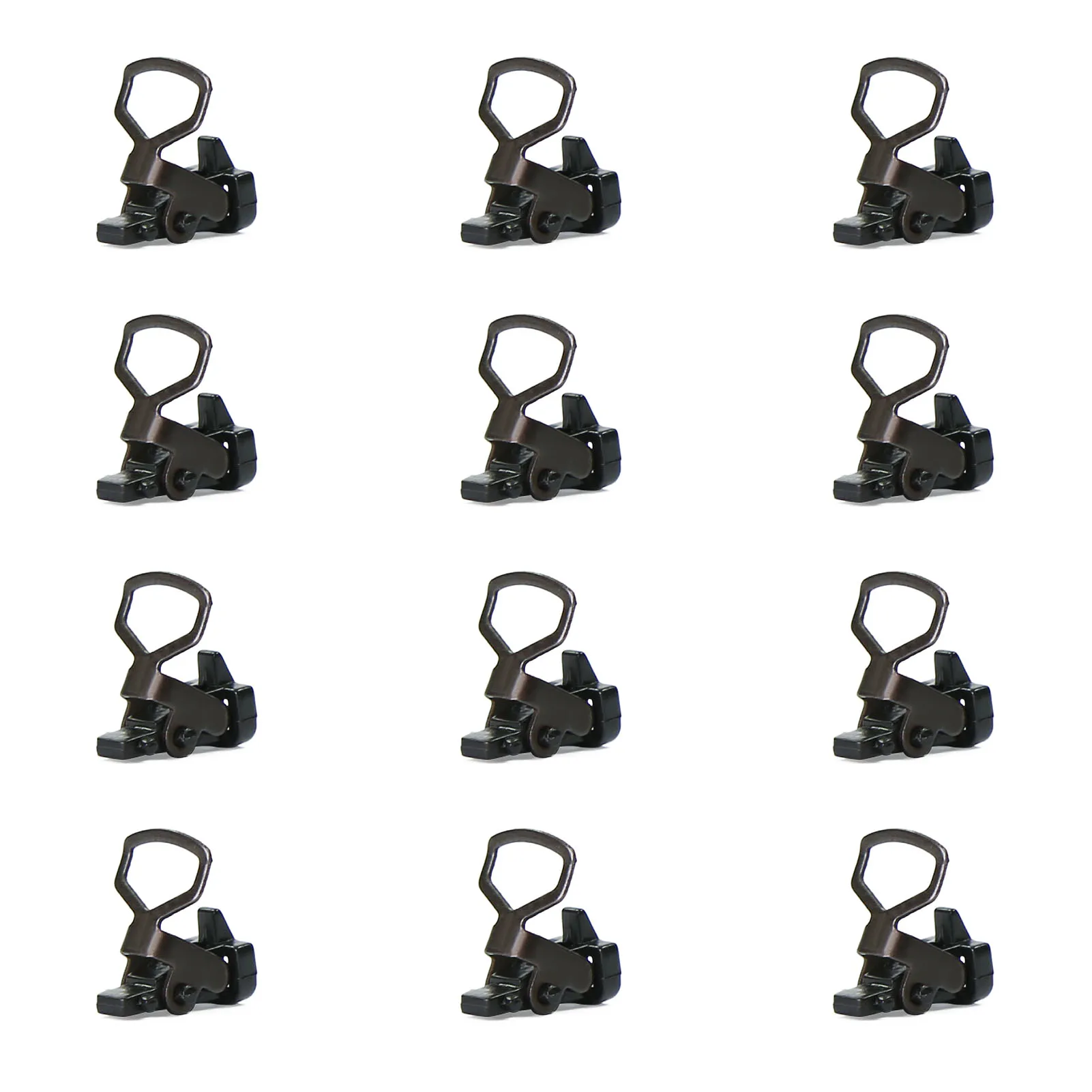 12pcs N Scale 1:160 Knuckle Coupler DIY Hooks for European Standard Model Trains Coupling HP02150