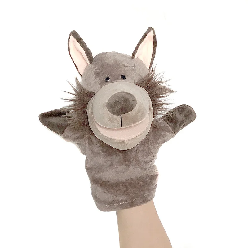 Marionnettes à Main Renard Et Ours – Peluche Douce 9 Cm – Jeu Interactif Et éducatif