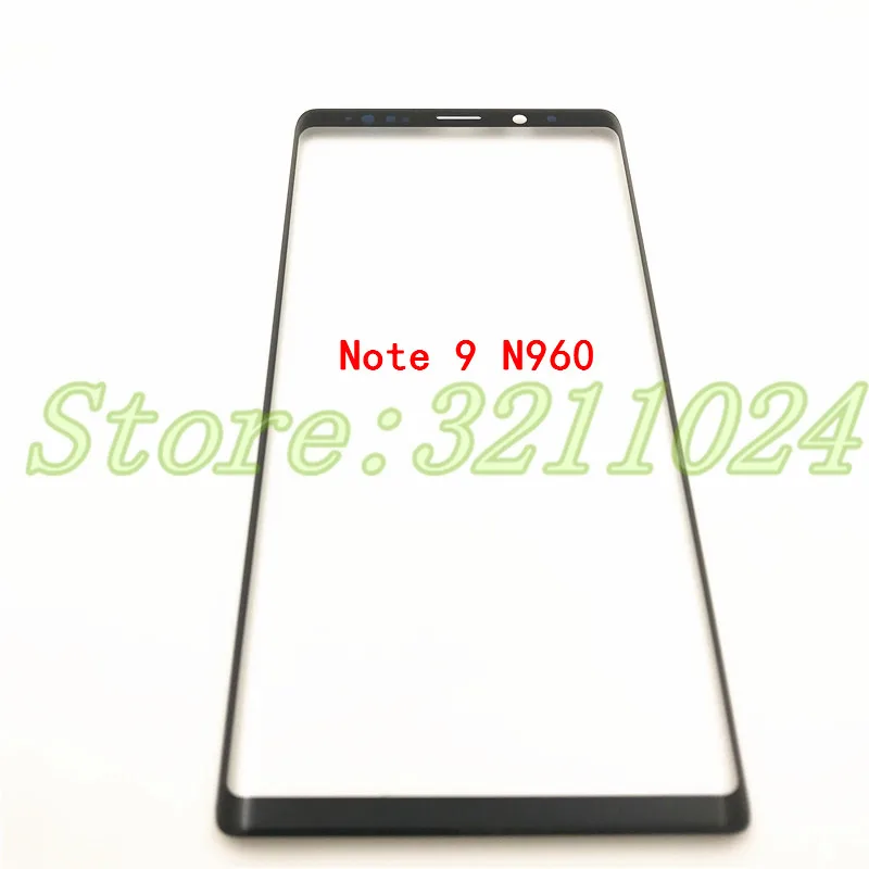 For Samsung Galaxy Note 8 Note 9 Note 10 Note 10 Plus LCD display outer touch panel screen Glass Front Glass Lens Repair parts