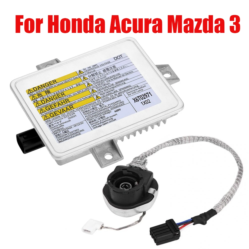 

1PCS 35W D2S D2R OEM HID Xenon Headlight Ballast Computer Control Unit W/ Igniter Part W3T10471 X6T02971 For Honda Acura Mazda 3