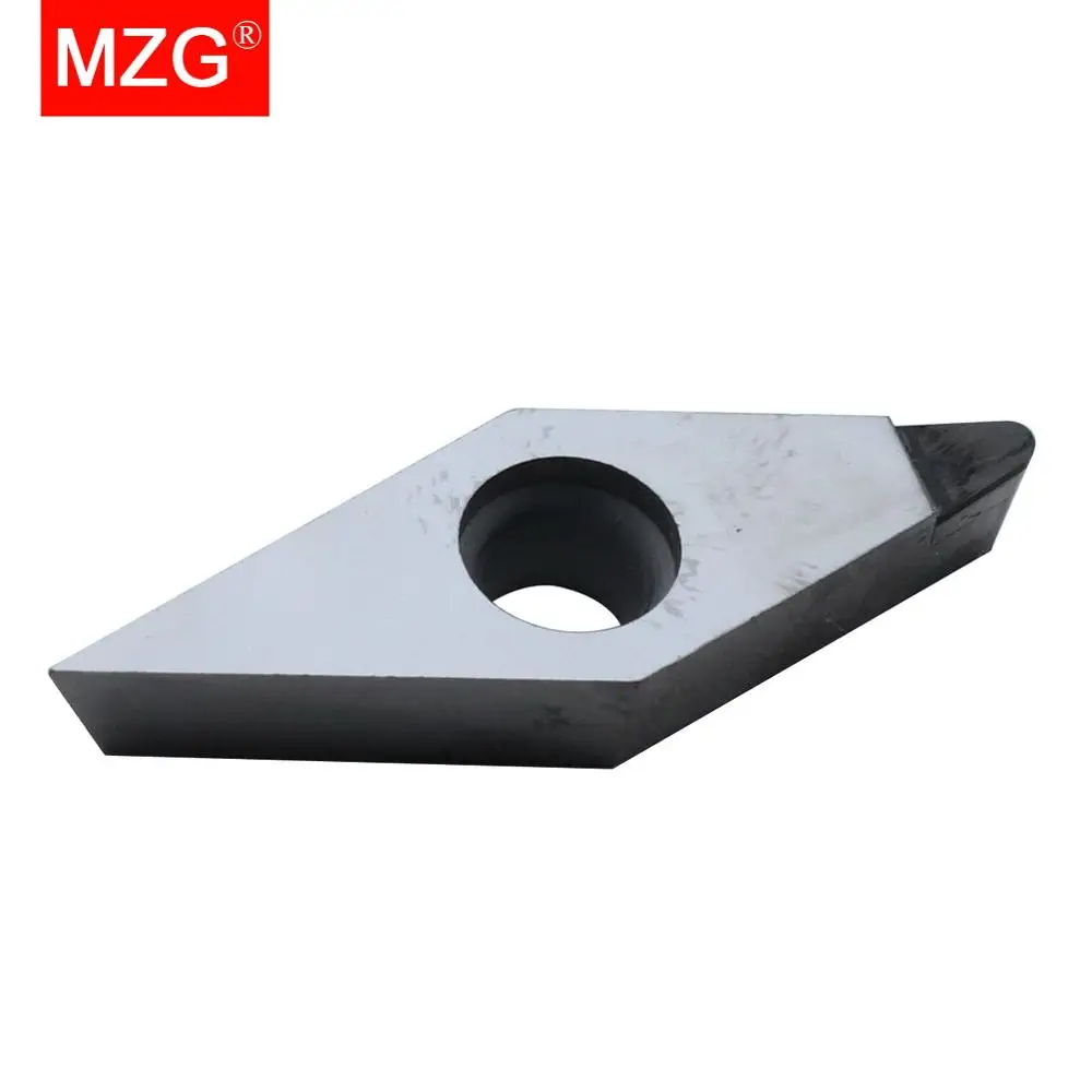 MZG VCGT 1103  VCGT 1604 04 08 12 PCD CNC Cutting Aluminum Copper Processing Boring Turning Diamond Insert for SVXC Holder