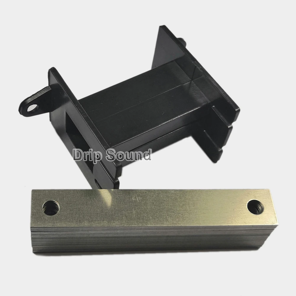 48*32*45mm Plastic Bobbin Wire Coil Winding Frame with Silicon Steel for DIY Amplifier Crossover Inductor