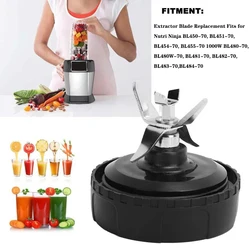 1 sztuk Blender części zamienne akcesoria sokowirówka Extractor Blade nadające się do 900/1000/1500w Nutri Ninja 6 Fin