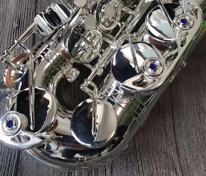 Jupiter JAS 700Q Alto Eb Tune Saxophone Brass Nickel Silver Plated BodyMusic Instrument E-flat Sax with Case