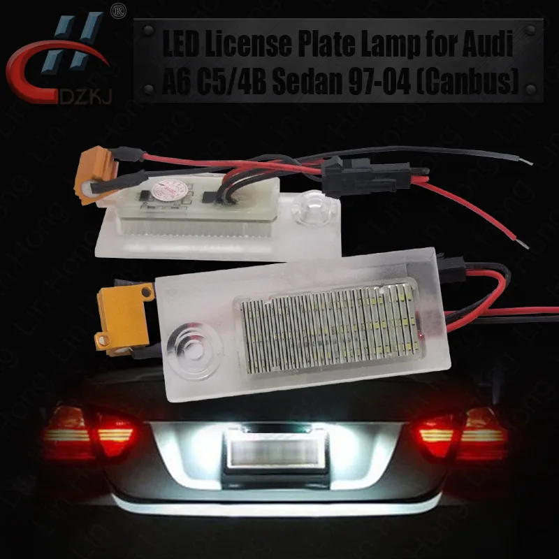 License lamp applicable to for Audi A6 C5 / 4B led license